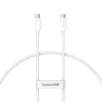 Кабель Baseus Superior 2 USB4 Full-Function Fast Charging Cable USB-C to USB-C 240W 5.9ft Moon White