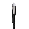 Кабель Baseus Glimmer Series Fast Charging Data Cable USB to Type-C 100W 2m Black (7073)- № 7