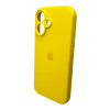 Чохол для смартфона Silicone Full Case AA Camera Protect for Apple iPhone 16 56,Sunny Yellow (Sunny Yellow)- № 5