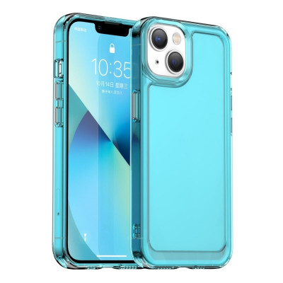 Чохол для смартфона Cosmic Clear Color 2 mm for Apple iPhone 13 Transparent Blue (ClearColori13TrBlue) - изображение 1