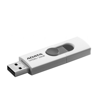 Flash A-DATA USB 2.0 AUV 220 32Gb White/Grey (AUV220-32G-RWHGY) - изображение 1