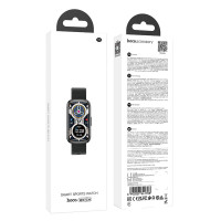 Смарт-годинник HOCO Y25 Smart sports watch Black (Цвет 7073) - фото № 2