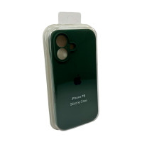 Чохол для смартфона Silicone Full Case AA Camera Protect for Apple iPhone 16 31,Dark Green (Колір Dark-Green) - фото № 2