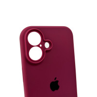 Чохол для смартфона Silicone Full Case AA Camera Protect for Apple iPhone 16 47,Plum (Цвет Plum) - фото № 6
