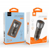 Автомобільний зарядний пристрій WUW-C201 2USB 3.1A black (Черный)- № 2