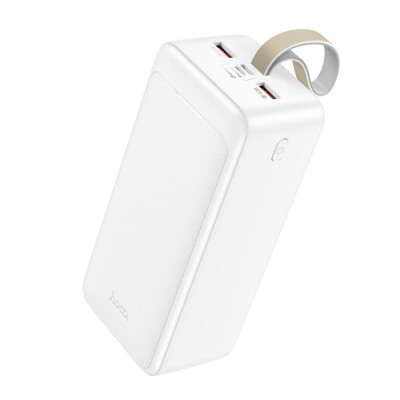 Зовнішній акумулятор HOCO J111C Smart charge PD30W power bank(40000mAh) White - изображение 1