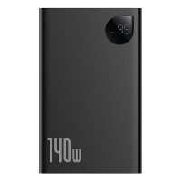 Зовнішній акумулятор Baseus Adaman  Digital Display Fast Charge Power Bank 24000mAh 140W Cluster Black