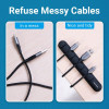 Органайзер Vention 5 Ports Desktop Cable Manager Black (KBRB0) (7073)- № 3
