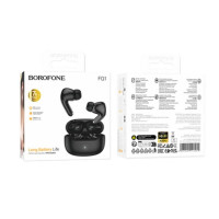 Бездротові навушники BOROFONE FQ1 Shine wireless BT headset Black (Колір Black) - фото № 2