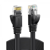 Мережевий кабель UGREEN Cat 6 U/UTP Lan Flat Cable 3m (Black) (Цвет Black) - фото № 5