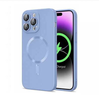 Чохол для смартфона Cosmic Frame MagSafe Color for Apple iPhone 15 Sierra Blue (FrMgColiP15SierraBlue) - изображение 1