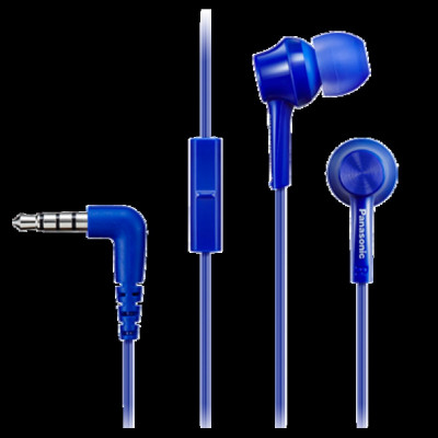 Навушники Panasonic RP-TCM115GC-A Blue - зображення 1