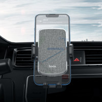 Автотримач для телефона HOCO CA94 Polaris push-type air outlet car holder Black (Колір Черный) - фото № 8