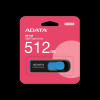 Flash A-DATA USB 3.2 UV 128 512Gb Black/Blue - зображення 4