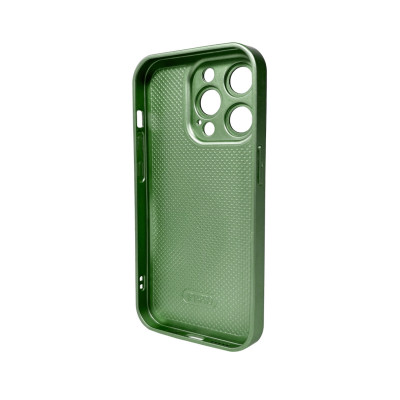 Чохол для смартфона AG Glass Matt Frame Color Logo for Apple iPhone 14 Pro Light Green - изображение 2