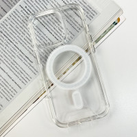 Чохол для смартфона Space Magnetic for Apple iPhone 16 Pro Transparent (Цвет 66120) - фото № 5