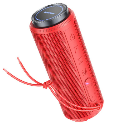 Портативна колонка BOROFONE BR22 sports wireless speaker Red - зображення 1