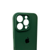 Чохол для смартфона Silicone Full Case AA Camera Protect for Apple iPhone 16 Pro Max 31,Dark Green (Dark-Green)- № 5