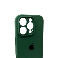 Чохол для смартфона Silicone Full Case AA Camera Protect for Apple iPhone 16 Pro Max 31,Dark Green (Цвет Dark-Green) - фото № 5