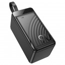 Зовнішній акумулятор HOCO J123D Element 22.5W+PD20W fully compatible power bank with digital display(90000mAh) Black