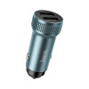 Автомобільний зарядний пристрій HOCO Z49 Level dual port car charger Metal Gray k44094 - № 1 Автомобільний зарядний пристрій HOCO Z49 Level dual port car charger Metal Gray (Metal Gray) Hoco - № 1