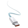 Кабель Baseus Dynamic Series Fast Charging Data Cable Type-C to Type-C 100W 2m Blue (Синий)- № 4