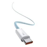 Кабель Baseus Dynamic Series Fast Charging Data Cable Type-C to Type-C 100W 2m Blue (Колір Синий) - фото № 4