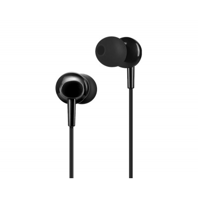 Навушники HOCO M14 initial sound universal earphones with mic Black - зображення 1