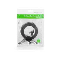 Мережевий кабель UGREEN Cat 6 U/UTP Lan Flat Cable 3m (Black) (Цвет Black) - фото № 2