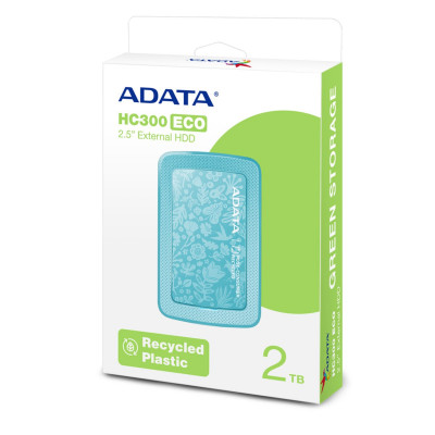 PHD External 2.5'' ADATA USB 3.2 Gen. 1 Eco HC300 2TB Green (AHC300E-2TU31-CGN) - зображення 6