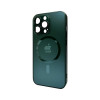 Чохол для смартфона AG Glass Matt Frame Color MagSafe Logo for Apple iPhone 13 Pro Cangling Green (AGMattFrameMGiP13PGreen)