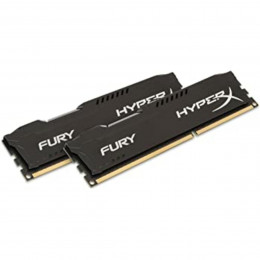 DDR3 Kingston HyperX FURY 16GB (Kit of 2x8192) 1600MHz CL10 Black DIMM