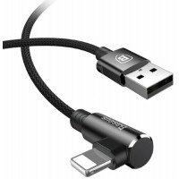 Кабель Baseus MVP Elbow Type Cable USB For IP 2A 1m Black (Колір 7073) - фото № 4