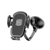 Автотримач для телефона HOCO H10 General car holder(windshield) Black (Колір 7073) - фото № 3