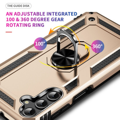 Чохол для смартфона Cosmic Robot Ring for Samsung Galaxy A34 5G Gold (RobotA34Gold) - зображення 3