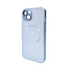 Чохол для смартфона AG Glass Matt Frame Color MagSafe Logo for Apple iPhone 13 Sierra Blue (AGMattFrameMGiP13SierraBlue)