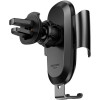 Автотримач для телефона Baseus Future Gravity Car Mount Black (Черный)- № 5