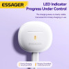 Навушники ESSAGER (color box) Shining TWS Bluetooth earphones White - изображение 6