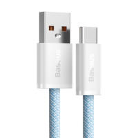 Кабель Baseus Dynamic Series Fast Charging Data Cable USB to Type-C 100W 1m Blue (Колір Синий) - фото № 3