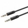 Аудио-кабель Usams YP-01 Aux Audio Cable 1м Черный (YP101)