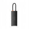 USB-концентратор Baseus Lite Series 5-Port Type-C HUB Docking Station (Type-C to HDMI+USB3.0*3+PD) Black (WKQX040001) - зображення 2
