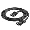 Кабель HOCO US11 VGA male to VGA male HD data cable(L=2M) Black (7073)- № 4
