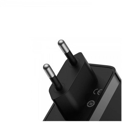 МЗП Baseus GaN5 Pro Fast Charger 2C+U 140W EU Black(With Superior Series Fast Charging Data Cable Type-C to Type-C 240W（48V/5A） 1m  Black) (CCGP100201) - зображення 6