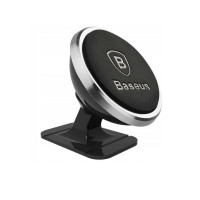 Автотримач для телефона Baseus 360° Adjustable Magnetic Phone Mount Silver