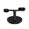 Бездротовий зарядний пристрій Baseus Swan 3-in-1 Wireless Magnetic Charging Bracket 20W Black Universal version (Черный)- № 3