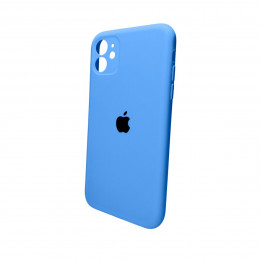 Чохол для смартфона Silicone Full Case AA Camera Protect for Apple iPhone 11 Pro Max кругл 38,Surf Blue