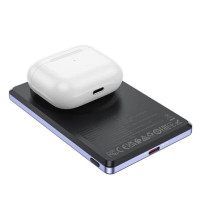 Зовнішній акумулятор BOROFONE BJ50 Leader PD20W magnetic power bank(5000mAh) Purple (Колір Purple) - фото № 4