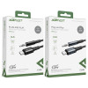 Кабель-перехiдник ACEFAST C1-08 USB-C to 3.5mm aluminum alloy audio cable Black (Черный)- № 5