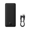 Зовнішній акумулятор Baseus Airpow Fast Charge Power Bank 10000mAh 20W  Black (7073)- № 8