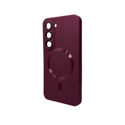 Чохол для смартфона Cosmic Frame MagSafe Color for Samsung S23 Wine Red (FrMgColS23WineRed) - изображение 1